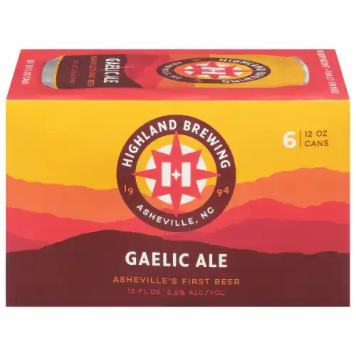 HIGHLAND GAELIC ALE 12OZ 6PK CAN