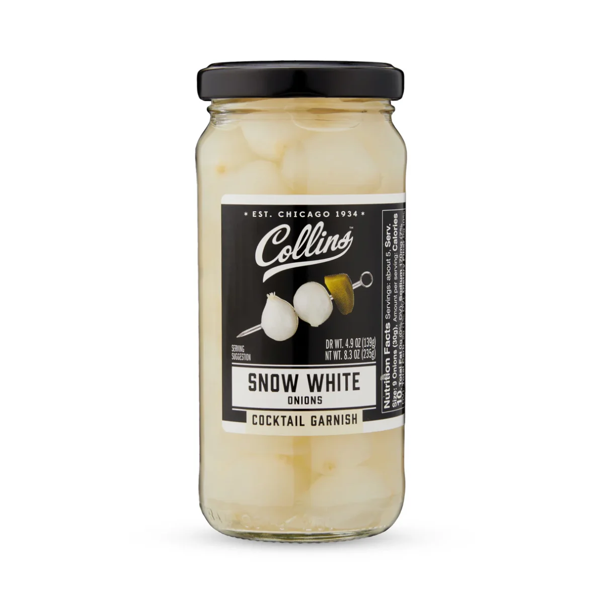 COLLINS ONIONS 8OZ