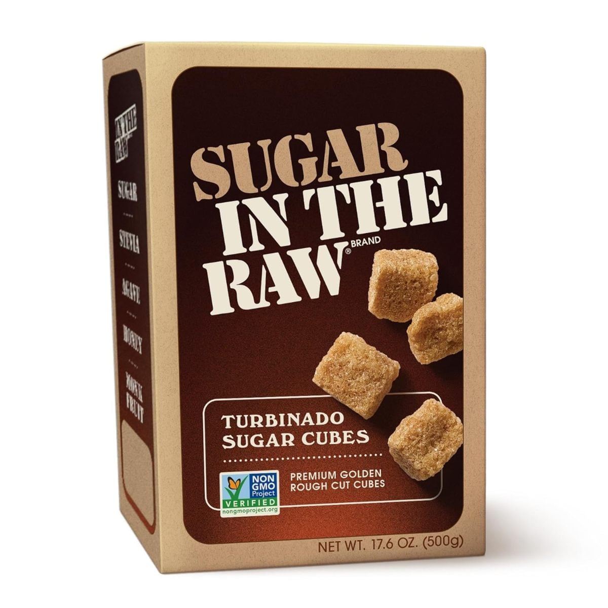 SUGAR IN THE RAW TURBINADO CUBES 17OZ
