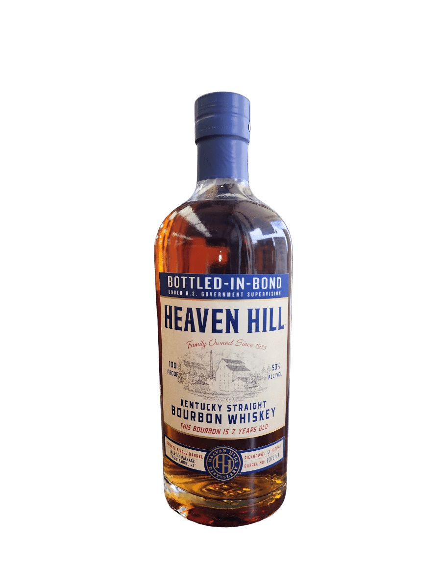 HEAVEN HILL BOURBON 7YR BIB DPS SINGLE BARREL # 2 750