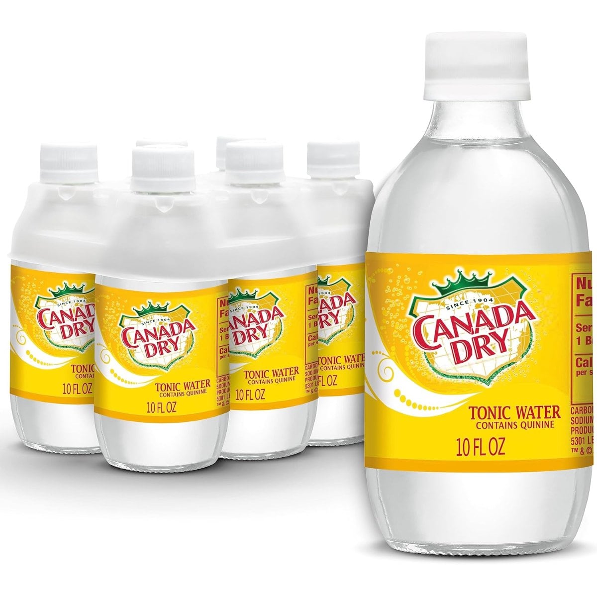 CANADA DRY TONIC WATER 10OZ 6PK