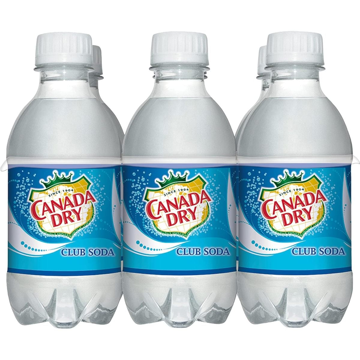 CANADA DRY CLUB SODA 10OZ 6PK