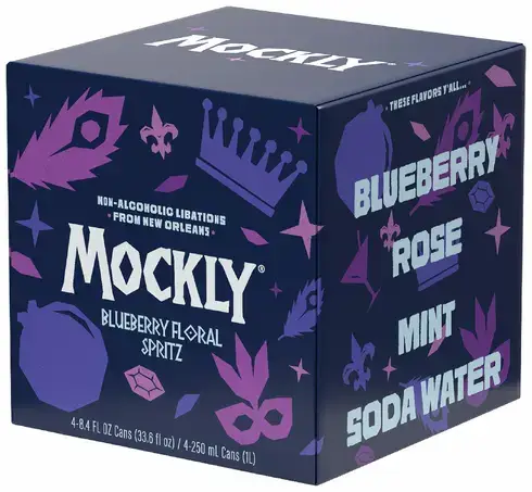 MOCKLY BLUEBERRY FLORAL SPRITZ 8.4OZ 4C