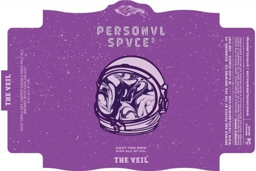THE VEIL PERSONAL SPACE3 DIPA 16OZ 4PK