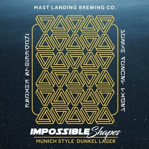 MAST LANDING IMPOSSIBLE SHAPES DUNKEL 16OZ 4PK