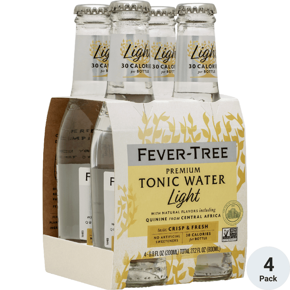 FEVER TREE LIGHT TONIC 4PK BTTLS