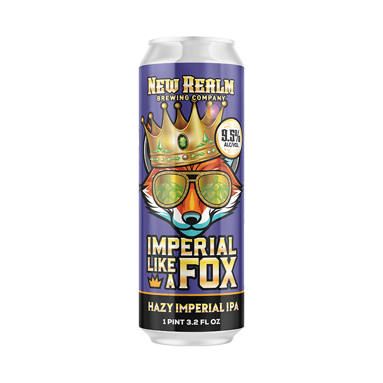 NEW REALM IMPERIAL LIKE A FOX IPA 19.2OZ