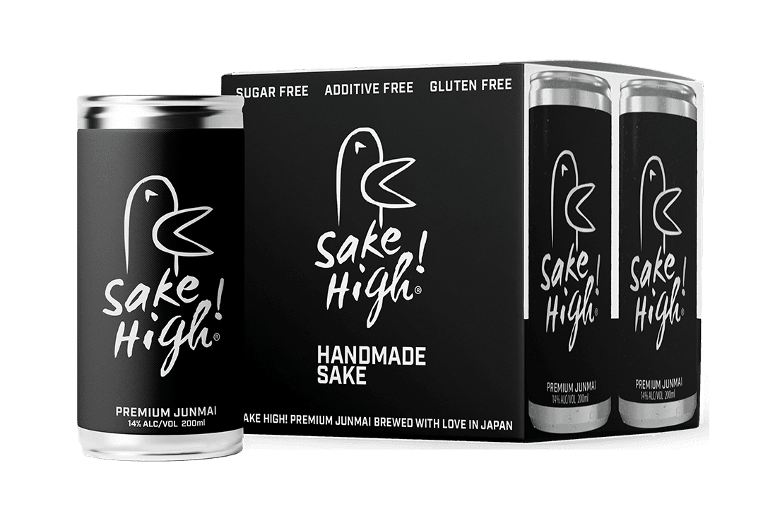 SAKE HIGH! 200ML 200ML 4PK CAN