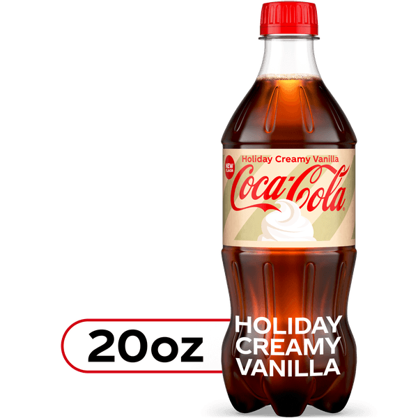 COKE HOLIDAY CREAMY VANILLA 20OZ
