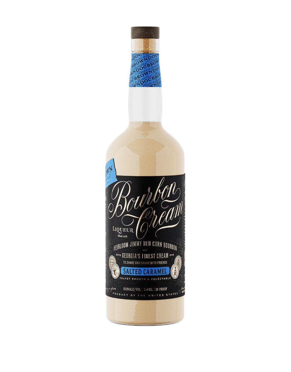 DOC BROWN BOURBON CREAM SALTED CARAMEL 750