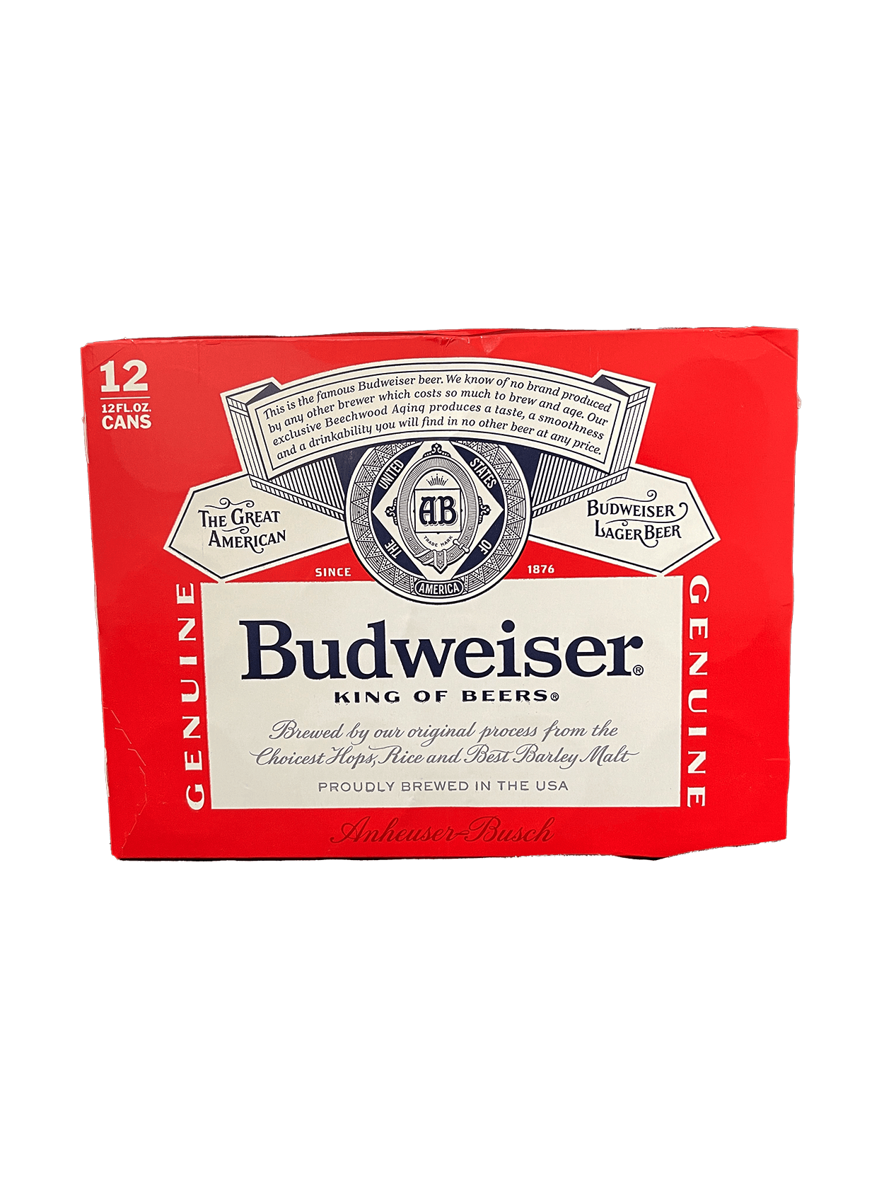 BUD 12OZ 12PK CANS