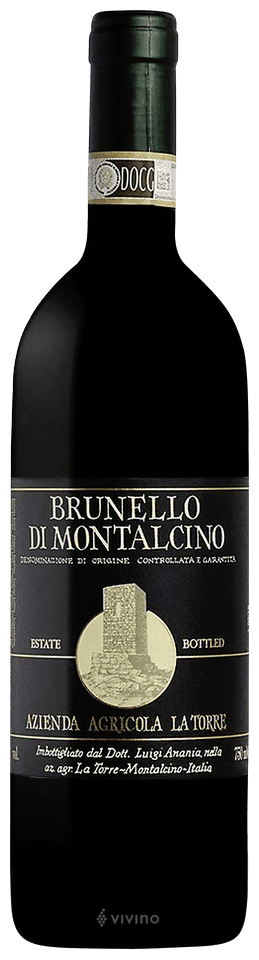 LA TORRE BRUNELLO DI MONTALCINO