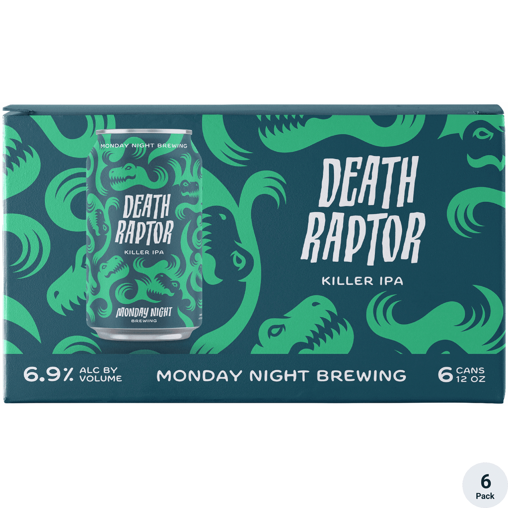 MONDAY NIGHT DEATH RAPTOR IPA 6PK CAN