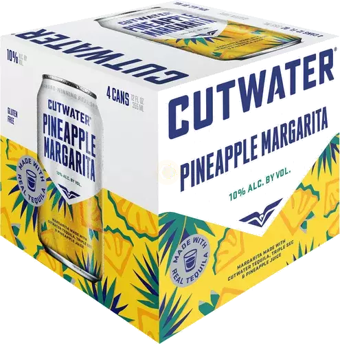 CUTWATER PINEAPPLE MARGARITA 4PK CAN