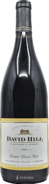 DAVID HILL ESTATE PINOT NOIR 750ML