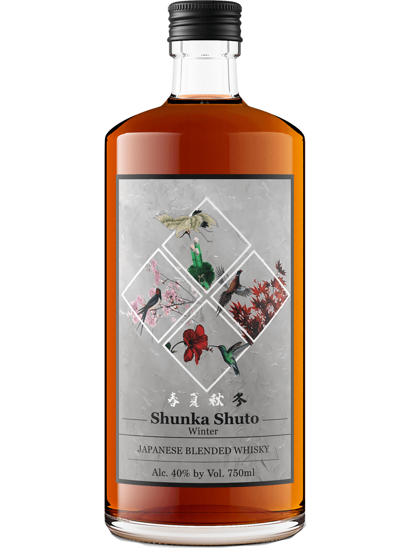SHUNKA SHUTO SEASON SERIES JAPANESE WHISKY 750
