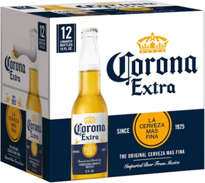 CORONA EXTRA LAGER 12OZ 6PK BOTTLES [6PK]