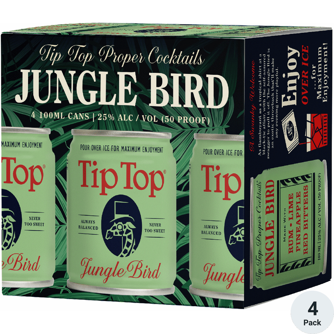 TIP TOP JUNGLE BIRD 100ML 4PK