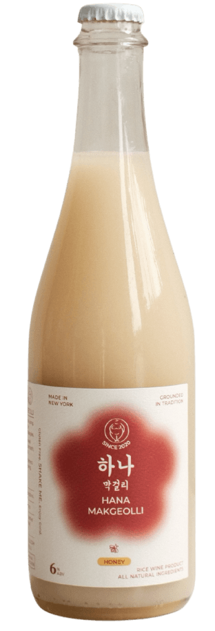 HANA MAKGEOLLI HONEY BROOKLYN RICE WINE 500ML