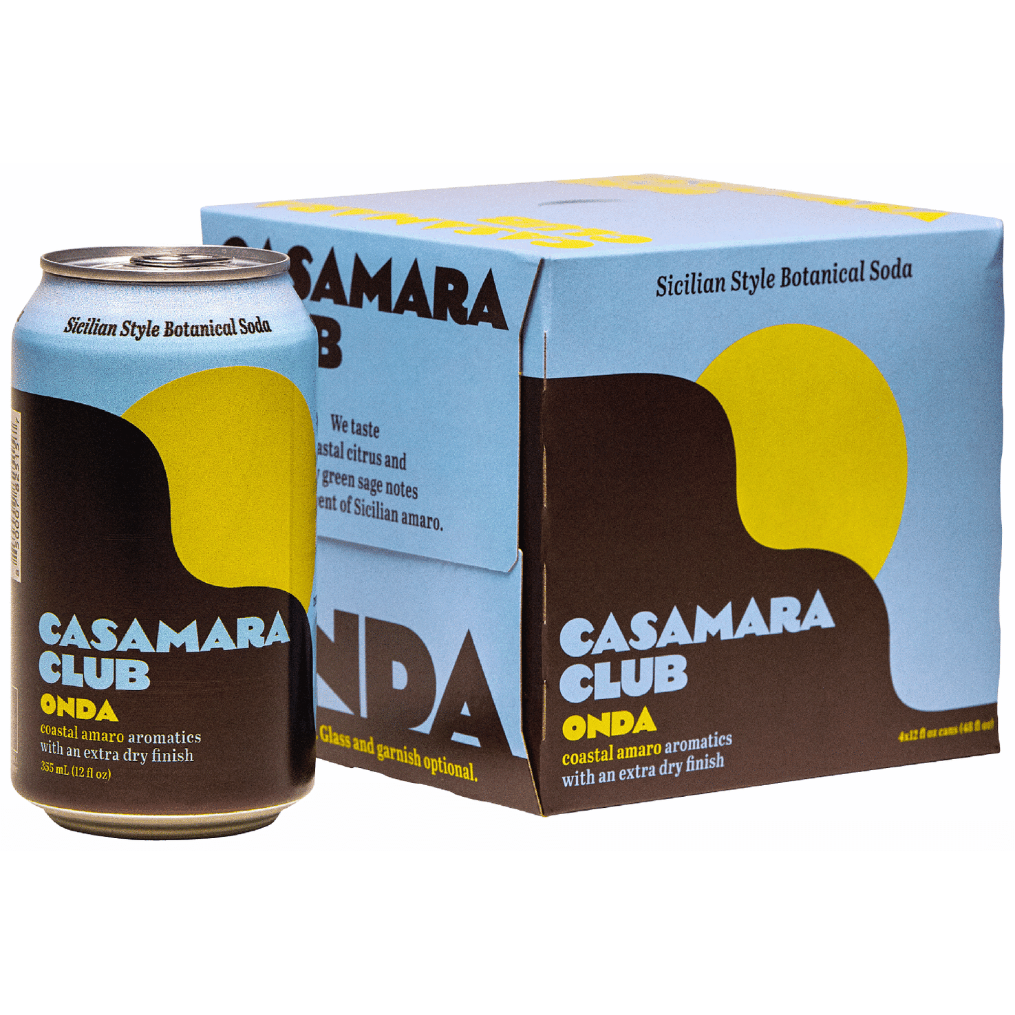 CASAMARA ONDA N/A AMARO SODA 12OZ 4C