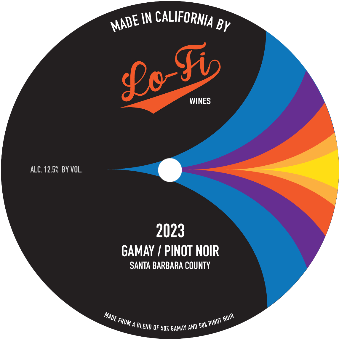 LO FI WINES GAMAY AND PINOT NOIR SANTA BARBARA COUNTY