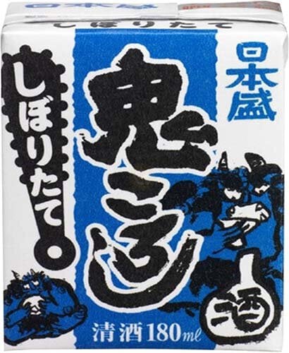 NIHON SAKARI ONI JUICE BOX BLUE 180ML