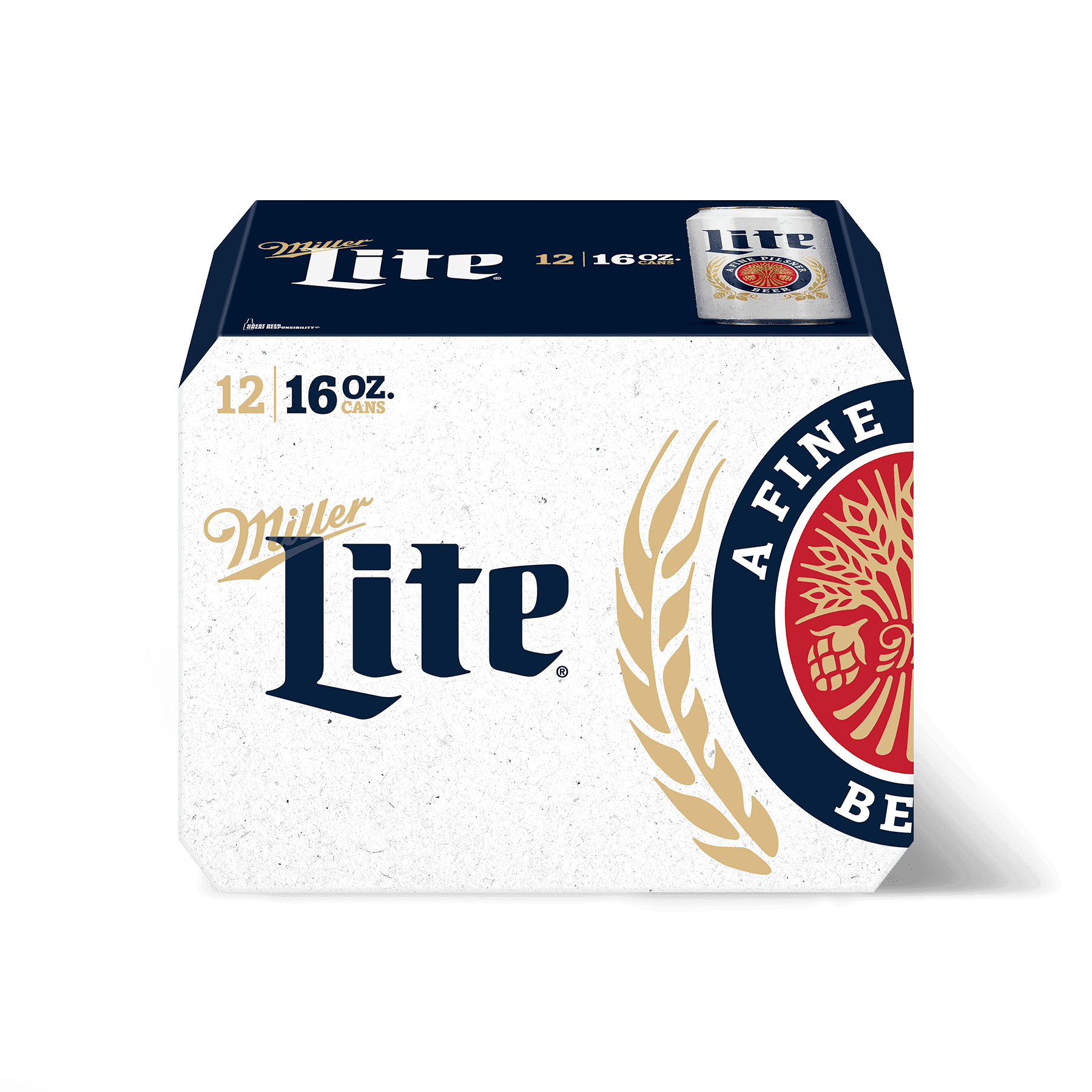 MILLER LITE 16OZ 12PK CAN
