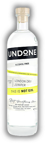 UNDONE NO.2 LONDON DRY JUNIPER N/A GIN 700ML
