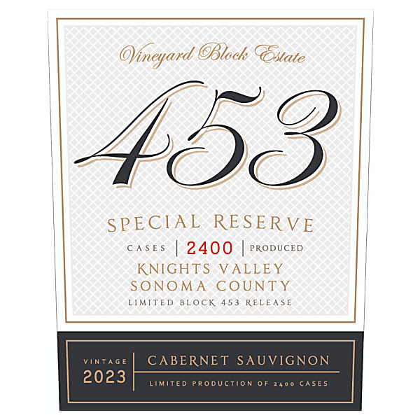BLOCK 453 KNIGHTS VALLEY CABERNET 750ML