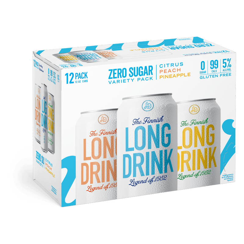 LONG DRINK ZERO VARIETY PACK 12PK