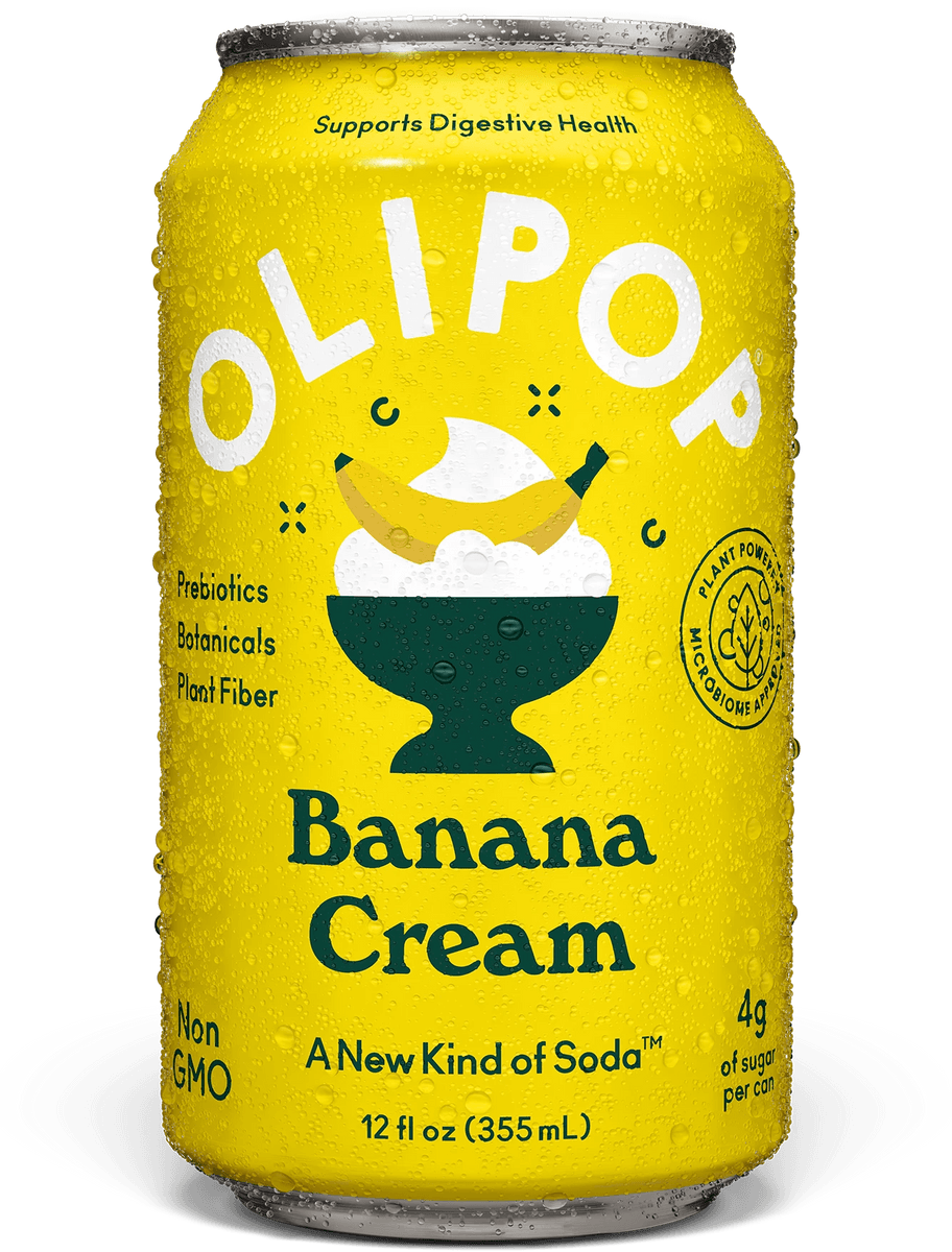 OLIPOP BANANA CREAM SODA