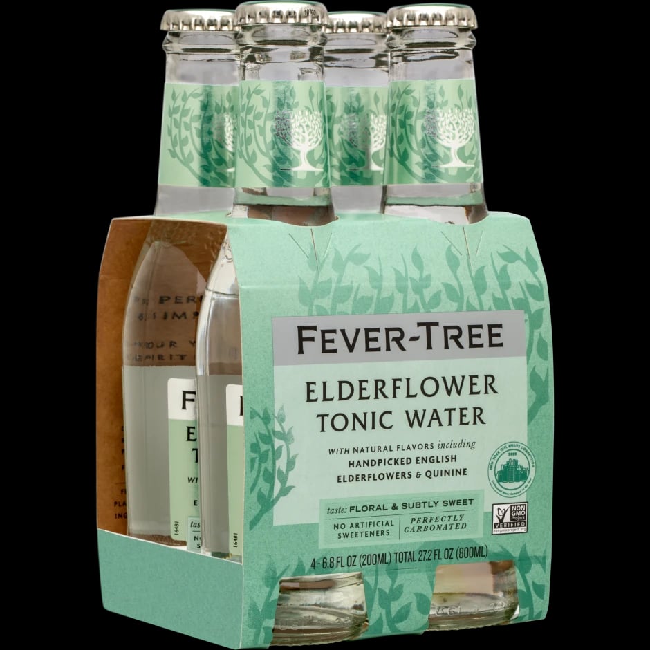 FEVER TREE ELDERFLOWER TONIC 4PK BTTLS