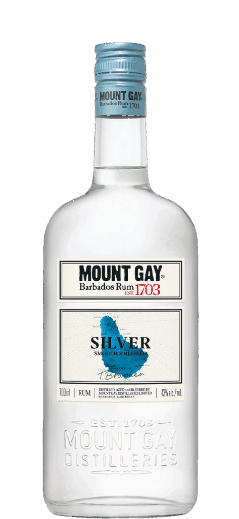 MT GAY SILVER RUM 750