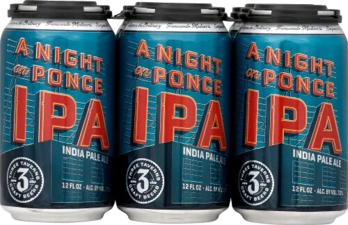 3 TAVERNS NIGHT ON PONCE 12OZ 6PK CAN