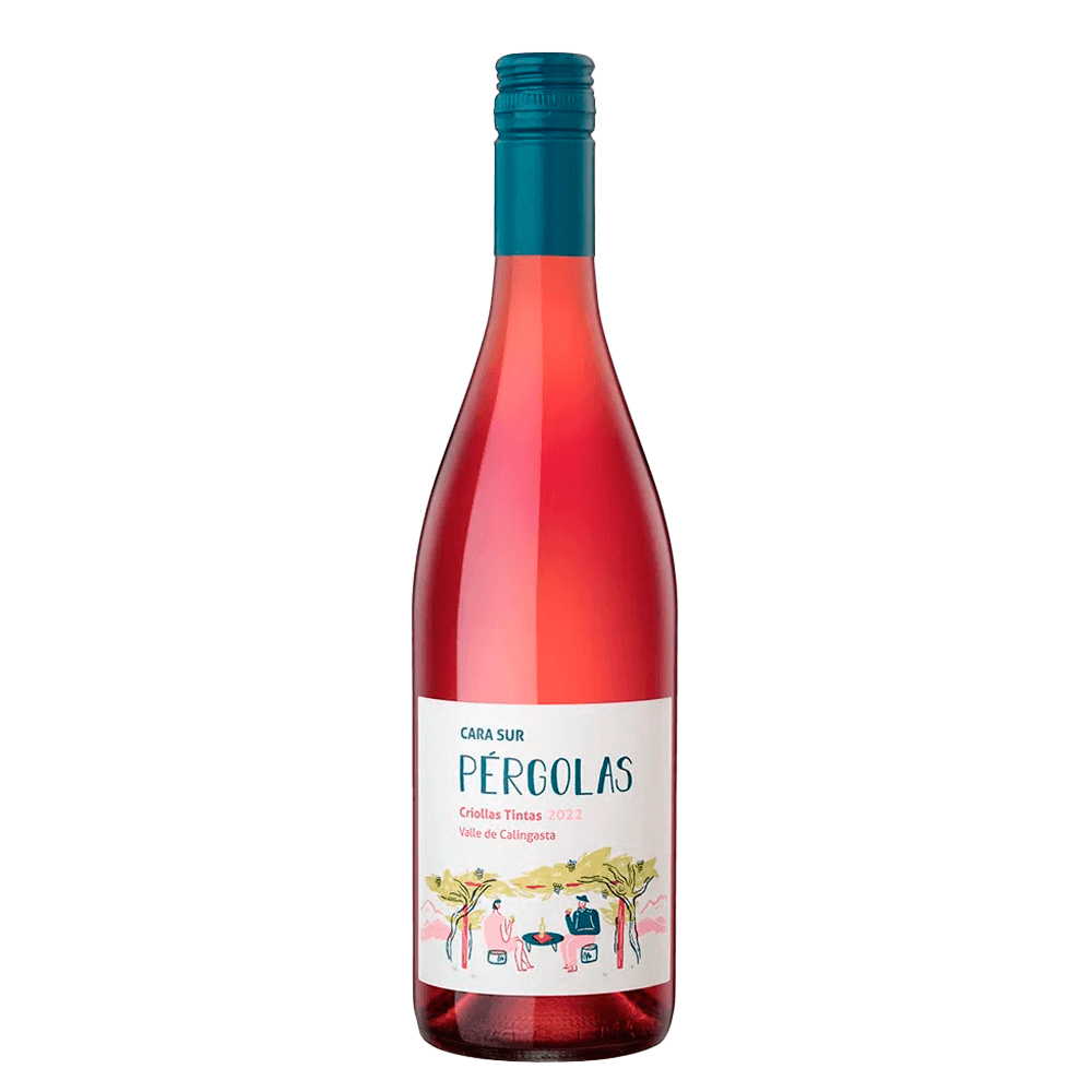 CARA SUR PERGOLA TINTO CALINGASTA VALLEY