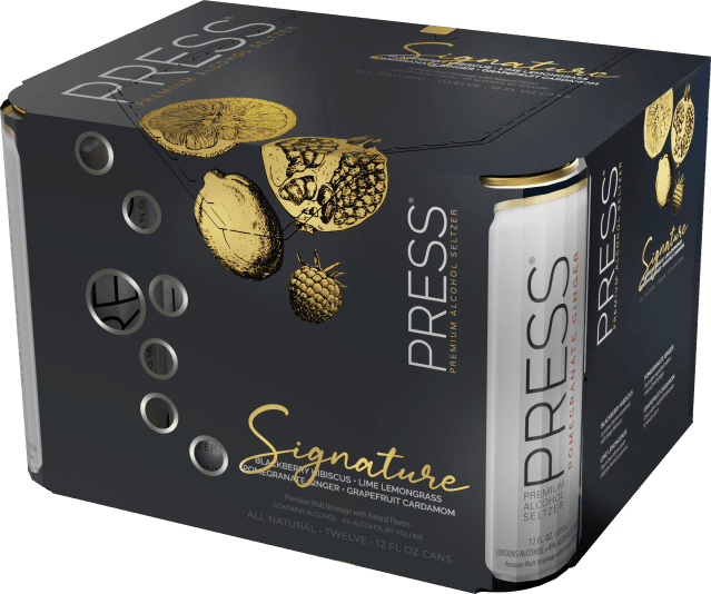 PRESS SIGNATURE SELTZER MIX 12PK