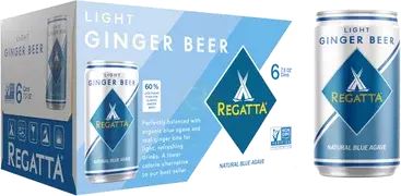 REGATTA LIGHT GINGER BEER 7.5OZ 6PK CAN