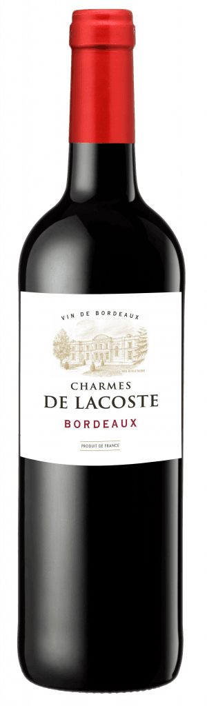 CHARMES DE LACOSTE BORDEAUX ROUGE