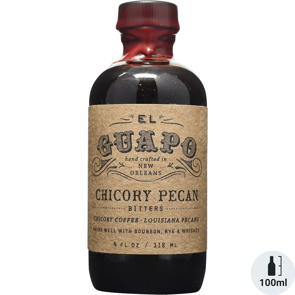 EL GUAPO CHICORY COFFE PECAN BITTERS 4OZ