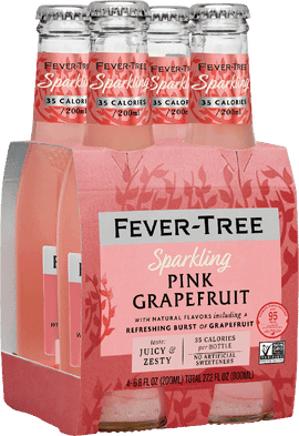 FEVER TREE SPARK PINK GRAPEFRT 4PK BTTLS