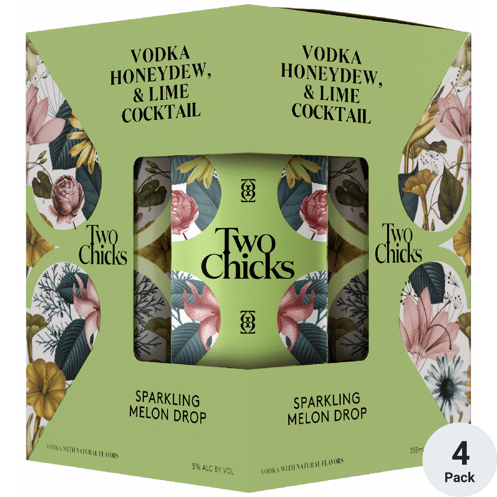TWO CHICKS SPARKLING MELON DROP 4PK