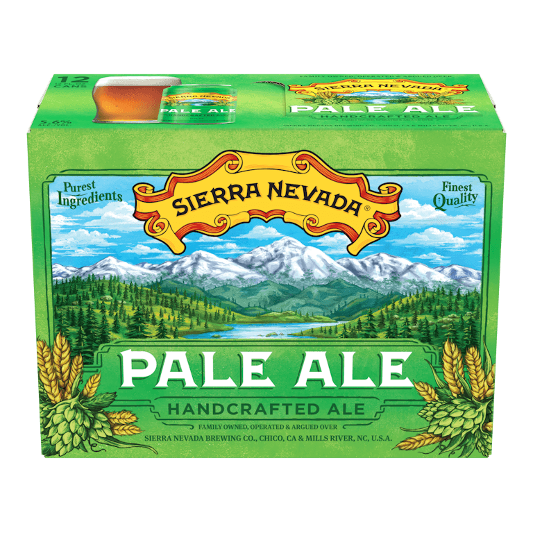 SIERRA NEVADA PALE ALE 12OZ 12PK CANS