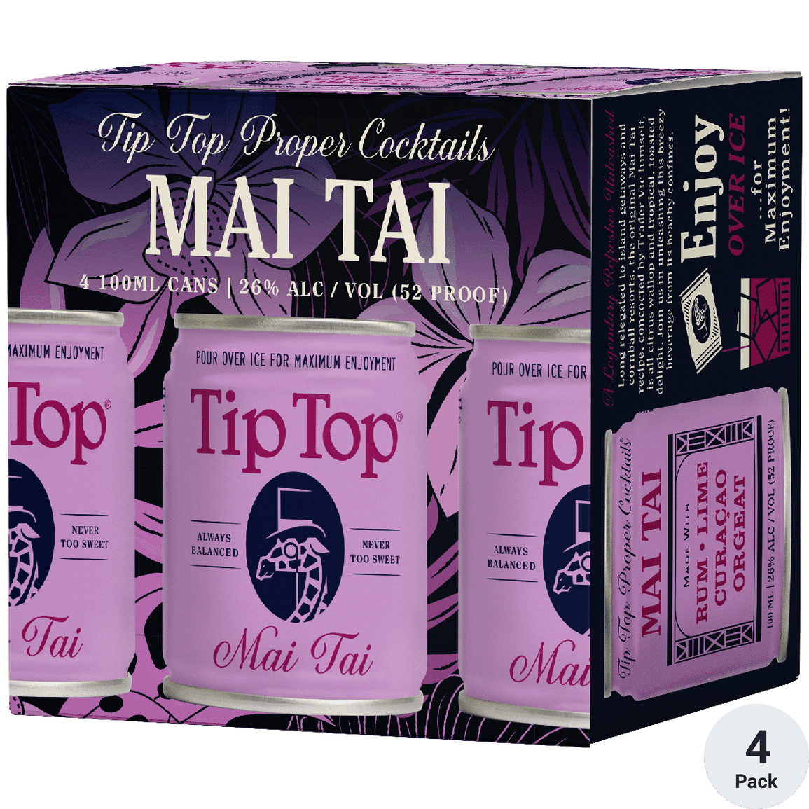 TIP TOP MAI TAI 100ML 4PK